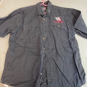 Embroided #3 Work Shirt Jacket in Charcoal